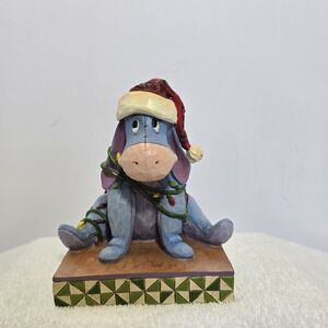 Enesco Jim Shore Disney Showcase ENTANGLED Eeyore Figurine Shelf Sitter Decor